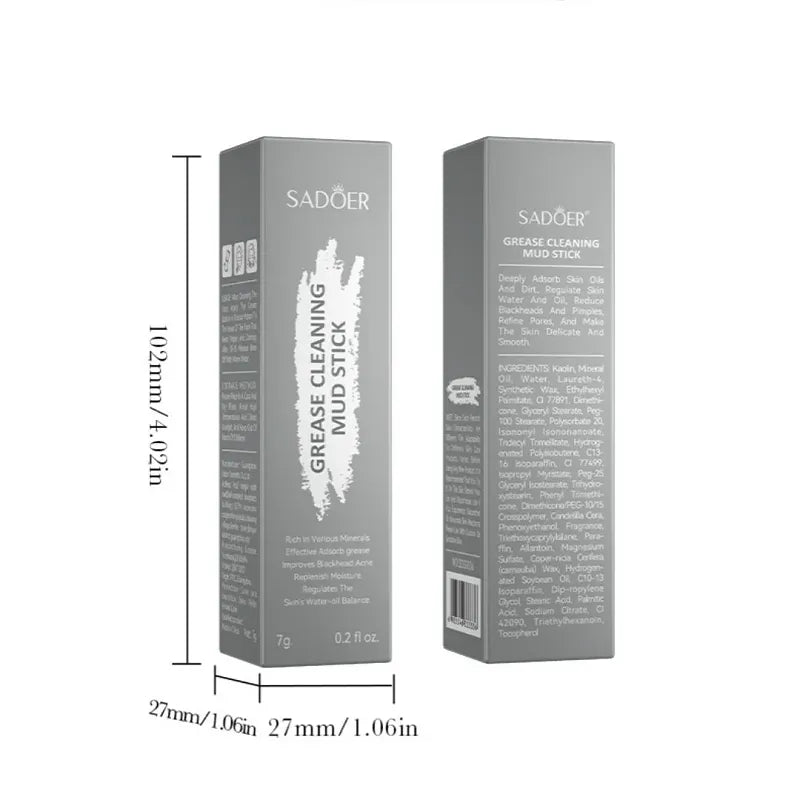 Mascarilla Limpiadora de Barro Desengrasante  – Limpieza Profunda y Control de Grasa de Larga Duración (7 g)