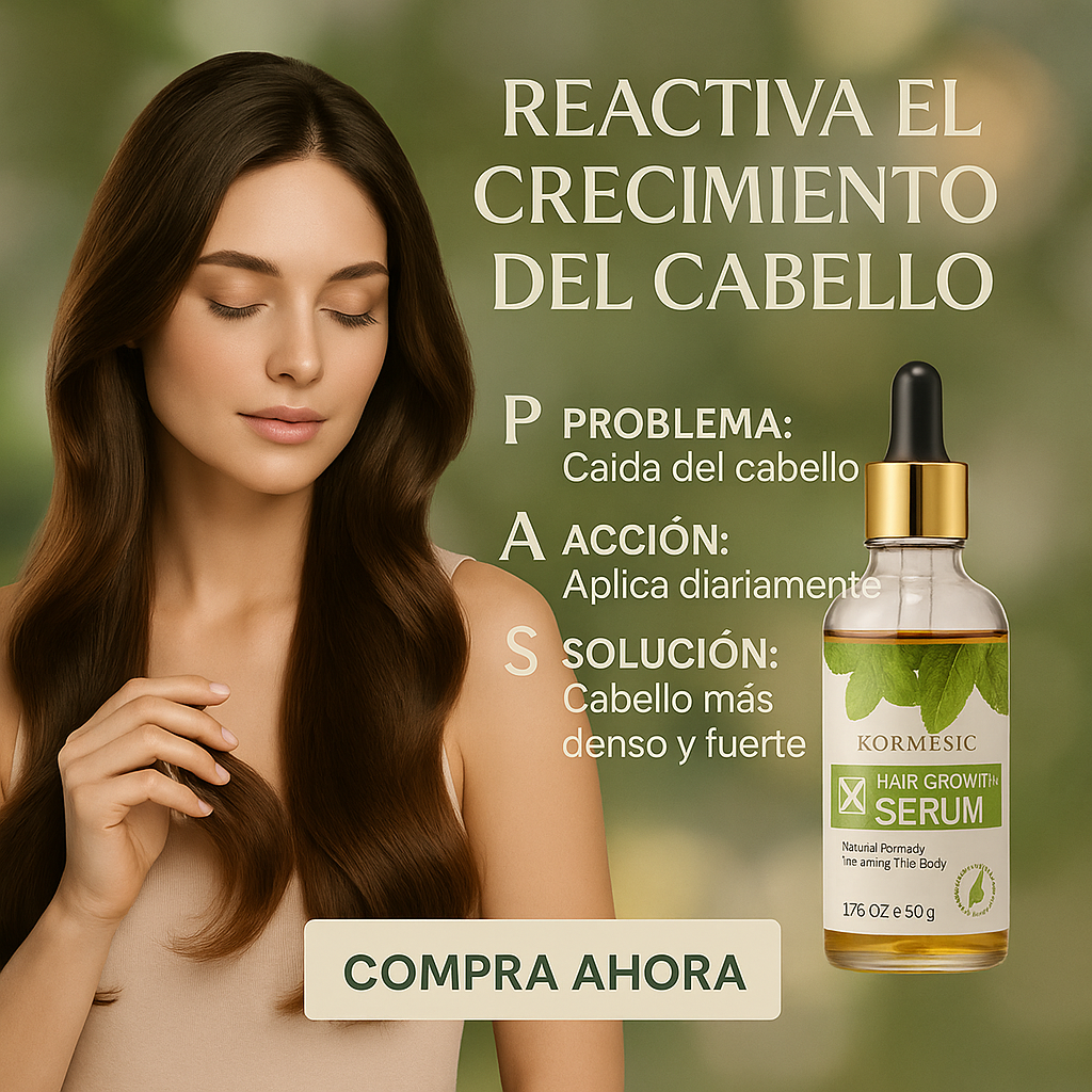 KORMESIC SERUM Crecimiento de Cabello - Anti Alopecia